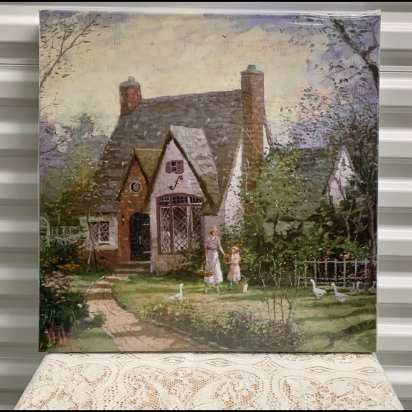 Thomas Kinkade “The Cottage” - Picture 1 of 8